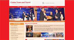 Desktop Screenshot of centretoursandtravel.com